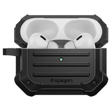 Заредете изображение във визуализатора на галерията – Spigen TOUGH ARMOR MAG MAGSAFE Apple AIRPODS PRO 1 / 2 BLACK
