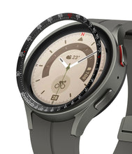 Заредете изображение във визуализатора на галерията – Ringke Inner Bezel Styling Overlay Cover for Samsung Galaxy Watch 5 Pro 45mm Stainless Steel for Watch Case Inner Ring Black
