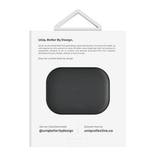 Заредете изображение във визуализатора на галерията – Uniq case Lino AirPods Pro 2 gen Silicone grey/ash grey
