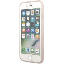 Заредете изображение във визуализатора на галерията – Guess GUHCI8G4GLPI iPhone 7/8/SE 2020/ 2022 pink/pink hard case 4G Stripe Collection
