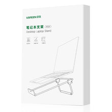 Заредете изображение във визуализатора на галерията – Ugreen adjustable stand laptop stand silver (LP230)
