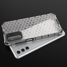 Заредете изображение във визуализатора на галерията – Honeycomb case for Samsung Galaxy A14 armored hybrid cover black
