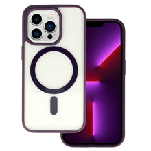 Заредете изображение във визуализатора на галерията – IDEAR Case W18 Magsafe for Iphone 14 purple
