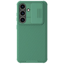 Заредете изображение във визуализатора на галерията – Nillkin CamShield Pro armored case with camera cover for Samsung Galaxy S24+ - green
