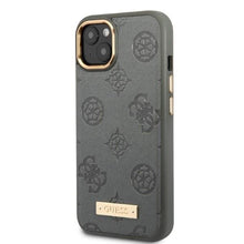 Заредете изображение във визуализатора на галерията – Guess GUHMP13MSAPSTG iPhone 13 6.1" grey/grey hardcase Peony Logo Plate MagSafe
