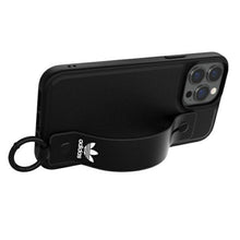 Заредете изображение във визуализатора на галерията – Adidas OR Hand Strap Case iPhone 13 Pro Max 6.7" black/black 47139
