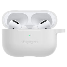 Заредете изображение във визуализатора на галерията – Spigen SILICONE FIT Apple AIRPODS PRO 1 WHITE
