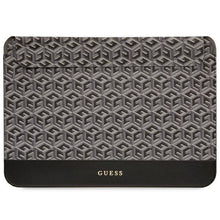 Заредете изображение във визуализатора на галерията – Original GUESS Laptop Sleeve GCube Stripes GUCS16HGCFSEK 16 inches black
