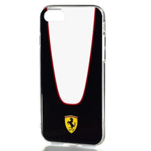 Заредете изображение във визуализатора на галерията – Ferrari Hardcase FEAPHCP7BK iPhone 7/8 SE2020 / SE 2022 transparent/black
