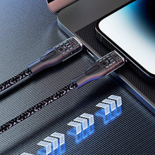 Заредете изображение във визуализатора на галерията – Fast charging cable 120W 1m USB-C - USB-C Dudao L22C - gray
