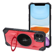 Заредете изображение във визуализатора на галерията – Armor Mag Cover case compatible with MagSafe for IPHONE 11 red
