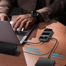 Заредете изображение във визуализатора на галерията – Baseus AcmeJoy HUB 4-Port USB-C to 1xUSB-C / 4xUSB3.0 dark gray
