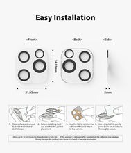 Заредете изображение във визуализатора на галерията – Ringke Camera Protector Glass Full Camera Tempered Glass Camera Lens for iPhone 12 transparent (C1G014)
