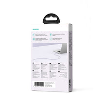 Заредете изображение във визуализатора на галерията – Joyroom Multi-Color Series SA34-CC3 USB-C / USB-C Cable 60W Fast Transfer 1m - Purple
