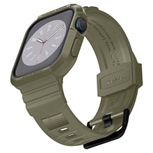 Заредете изображение във визуализатора на галерията – SPIGEN Rugged Armor ”PRO” case for APPLE WATCH 4 / 5 / 6 / 7 / 8 / SE (44 / 45 MM) vintage khaki
