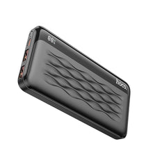 Заредете изображение във визуализатора на галерията – Hoco power bank 10 000mah lcd + pd20w + qc3.0 j90 black
