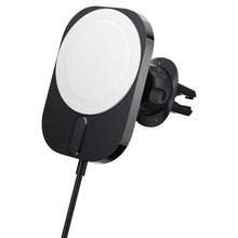 Заредете изображение във визуализатора на галерията – Spigen ITM12W ONETAP PRO 3 MAGNETIC MAGSAFE VENT CAR MOUNT WIRELESS CHARGER BLACK
