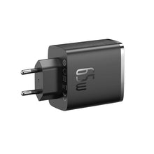 Заредете изображение във визуализатора на галерията – Baseus Cube Pro 65W GaN charger 2x USB-C USB-A - black
