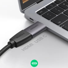 Заредете изображение във визуализатора на галерията – Ugreen US320 USB-C HDMI adapter - gray
