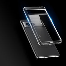 Заредете изображение във визуализатора на галерията – Dux Ducis Clin case Google Pixel 7 armored case back cover transparent
