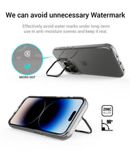 Заредете изображение във визуализатора на галерията – Liavec Transparent TPU Case for Iphone 15 Pro Max black
