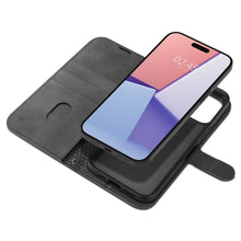 Заредете изображение във визуализатора на галерията – Spigen Wallet S Pro case for iPhone 15 Pro - black
