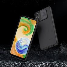 Заредете изображение във визуализатора на галерията – Nillkin CamShield Case for Samsung Galaxy A04s cover with camera cover black
