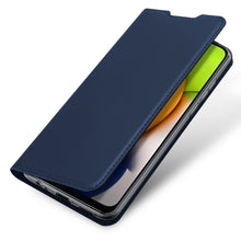 Заредете изображение във визуализатора на галерията – Dux Ducis Skin Pro Holster Cover for Samsung Galaxy A03 blue
