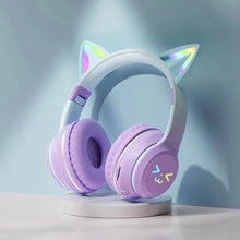 Заредете изображение във визуализатора на галерията – Headphones CATEAR - Bluetooth CA-042 Purple
