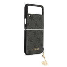 Заредете изображение във визуализатора на галерията – Original Case GUESS - hardcase 4G Charms Collection GUHCZF4GF4GGR for Samsung Galaxy Z Flip 4 Grey
