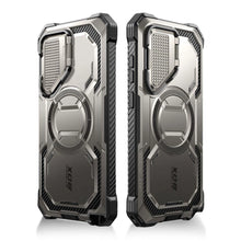 Заредете изображение във визуализатора на галерията – IBLSN Armorbox Mag Supcase Case with MagSafe for Samsung Galaxy S24 Ultra - Gray
