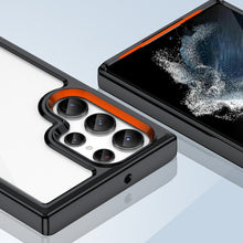 Заредете изображение във визуализатора на галерията – Outer Space Case for Samsung Galaxy S23 Ultra cover with a flexible frame black
