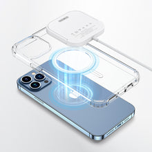 Заредете изображение във визуализатора на галерията – Duzzona 3in1 universal wireless charger for smartphones (Qi, MagSafe), Apple Watch and Airpods 15W white (W7)
