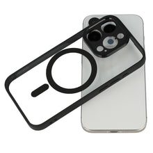 Заредете изображение във визуализатора на галерията – Acrylic Color Magsafe Case for Iphone 13 black
