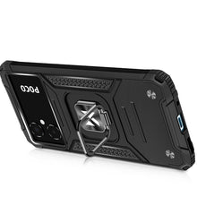 Заредете изображение във визуализатора на галерията – Wozinsky Ring Armor case for Google Pixel 7 Pro armored cover magnetic holder ring black
