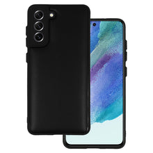 Заредете изображение във визуализатора на галерията – Leather 3D Case for Samsung Galaxy S21 FE design 1 black
