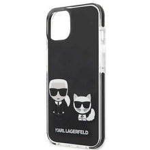 Заредете изображение във визуализатора на галерията – Оригинален гръб karl lagerfeld за iphone 13 (k&amp;c bodies / black) - TopMag
