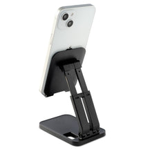 Заредете изображение във визуализатора на галерията – Foldable phone stand for tablet (K15) - black
