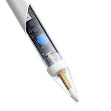 Заредете изображение във визуализатора на галерията – BASEUS rysik do telefonu pojemnościowy Stylus Writing 2 Lite LED (wersja aktywna) 130 mAh biały P80015802213-02/BS-PS025
