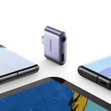 Заредете изображение във визуализатора на галерията – Ugreen CM231 USB-C mini jack 3.5 mm audio adapter - gray

