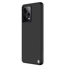 Заредете изображение във визуализатора на галерията – Nillkin Textured Case for Xiaomi Redmi Note 12 Pro / Poco X5 Pro 5G Reinforced Nylon Cover Black
