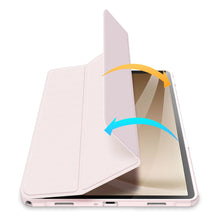 Заредете изображение във визуализатора на галерията – Dux Ducis Toby case with flip stand for Samsung Galaxy Tab A9+ - pink
