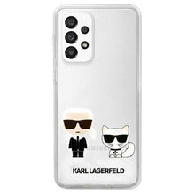Заредете изображение във визуализатора на галерията – Оригинален гръб Karl Lagerfeld за samsung a33 (ik + choupette / transparent) - TopMag
