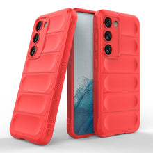 Заредете изображение във визуализатора на галерията – Magic Shield Case for Samsung Galaxy S23 flexible armored cover red
