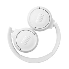 Заредете изображение във визуализатора на галерията – On-ear wireless headphones JBL Tune 510 - white
