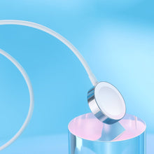 Заредете изображение във визуализатора на галерията – Joyroom S-IW001S inductive charger for Apple Watch with USB cable 1.2 m white
