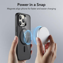 Заредете изображение във визуализатора на галерията – ESR CH HALOLOCK MAGSAFE IPHONE 14 PRO FROSTED BLACK
