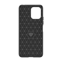 Заредете изображение във визуализатора на галерията – Flexible carbon pattern case for Xiaomi Redmi 12 Carbon Case - black
