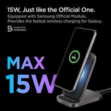Заредете изображение във визуализатора на галерията – Spigen PF2102 ARCFIELD WIRELESS CHARGER 15W BLACK
