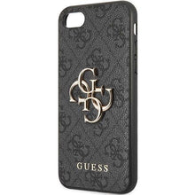Заредете изображение във визуализатора на галерията – Guess GUHCI84GMGGR iPhone 7/8/SE 2020/ 2022 grey/grey hardcase 4G Big Metal Logo
